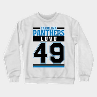 Carolina Panthers Luvu 49 Edition 3 Crewneck Sweatshirt